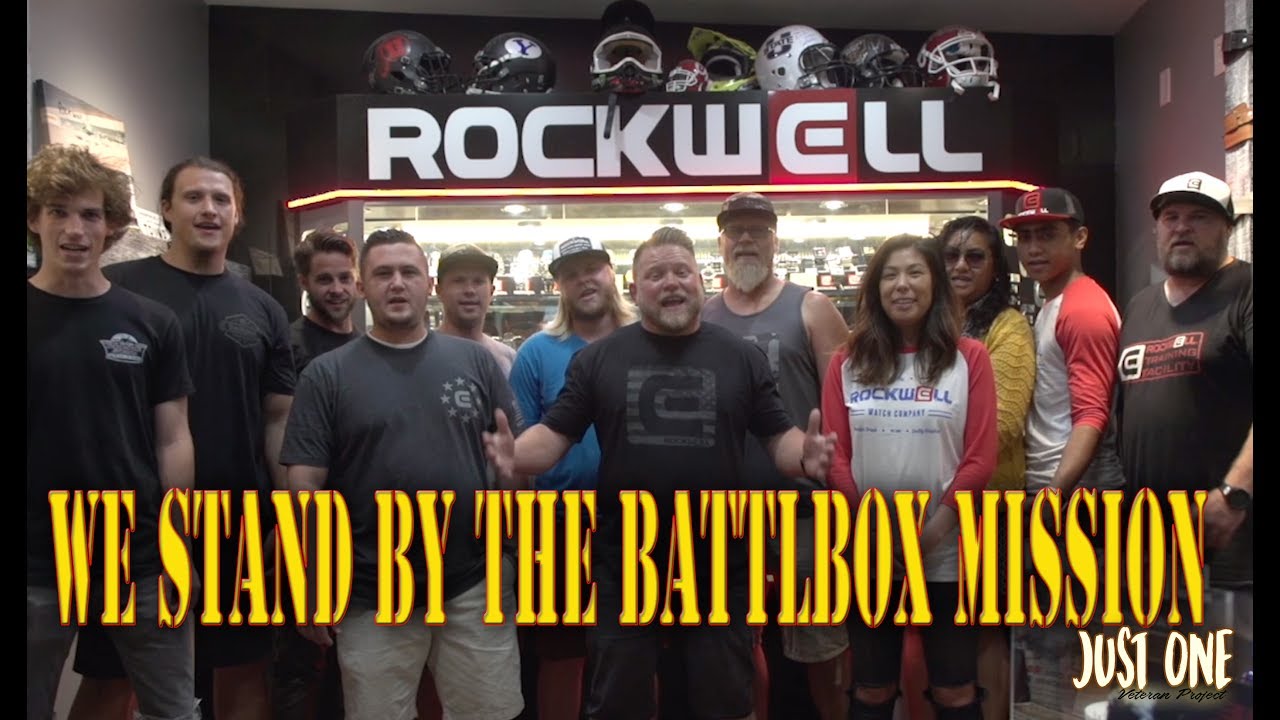 ROCKWELL WATCHES Stands by the BattlBox Mission