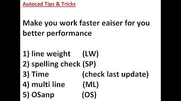 This 5 Auto CAD shortcuts procedure can make your faster & eaiser