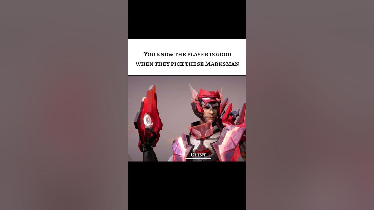 Best Marksmans in mlbb #mlbb