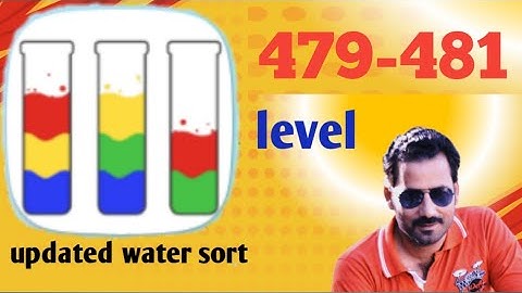 Water sort color level 479/481