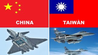 CHINA vs TAIWAN in Military Power.