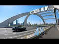 22km cycling from beginning to the end on Chaoyang North Road in Beijing China【4K】骑行在北京