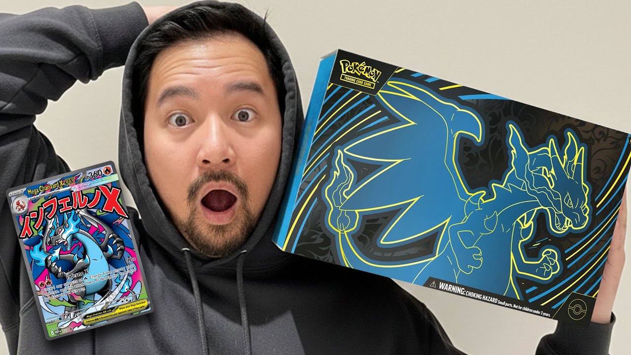 😱挑戰一人一盒噴火龍UPC！老婆竟然...開出多張全圖？！🤯