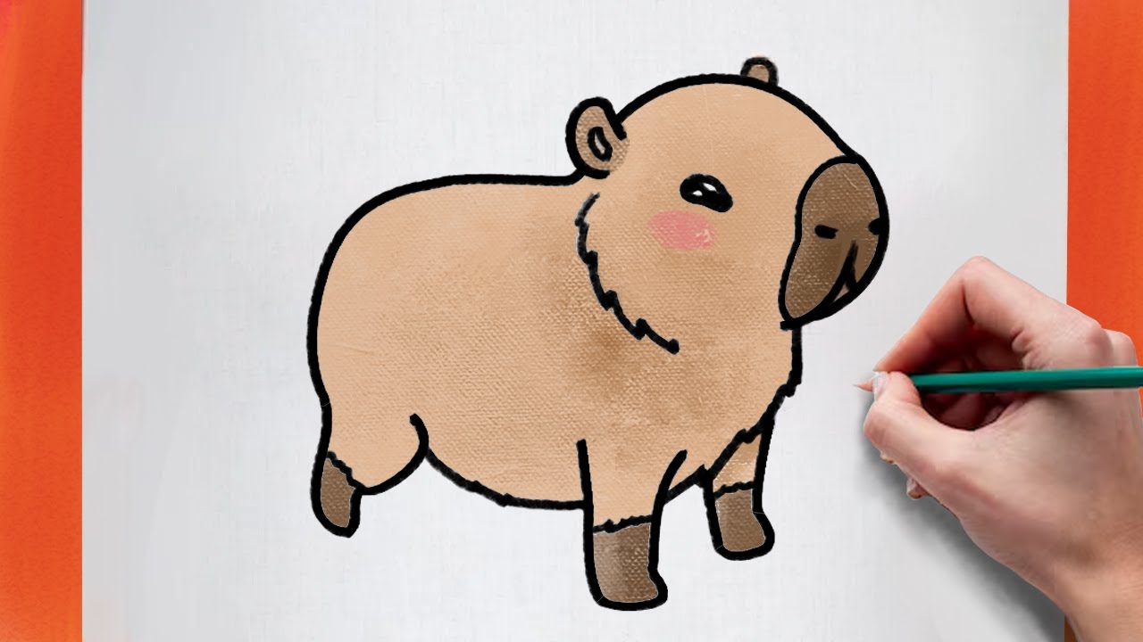 Comment Dessiner Un Capybara Kawaii YouTube comment-dessiner-un-capybara-kawaii-youtube
