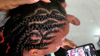 Something different || Simple braids hairstyle