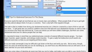 Full Spinner Pro Writer Tutorial-Digitalinformationopportunityproductsstore.com Update