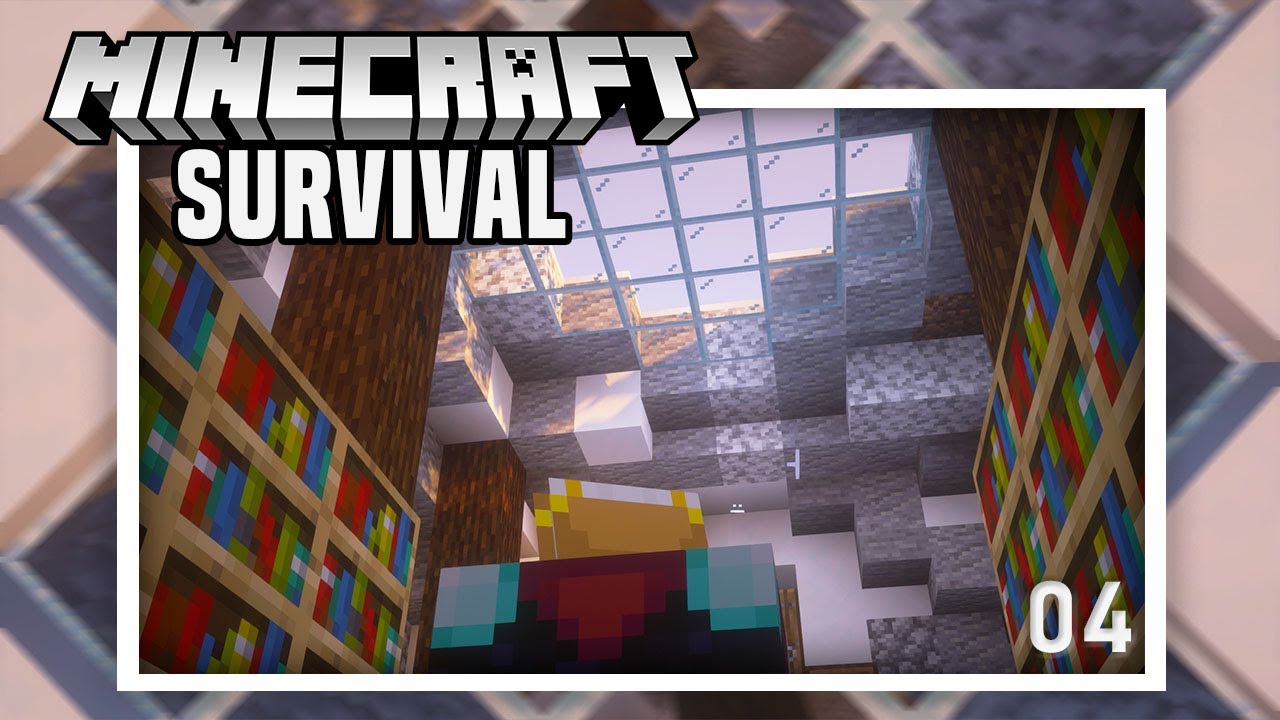 Minecraft 1.15 Survival Let's Play | First LEVEL 30 ENCHANTING | Episode 4