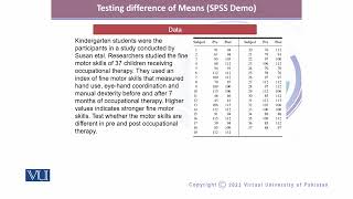 Testing Difference Of Means In Two Dependent Samples - 4 Applied Biostatistics Bio733Topic151
