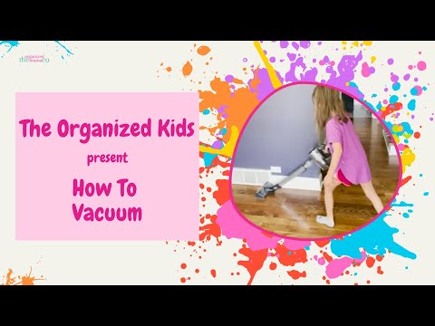 How To Vacuum #cleaning #cleanup #theorganizedkids