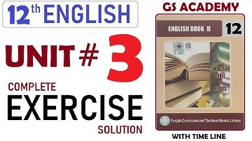 Exercise Complete Solution, Lesson 3, Why Boys Fail in College, Class 12 English, GS Academy, 12th