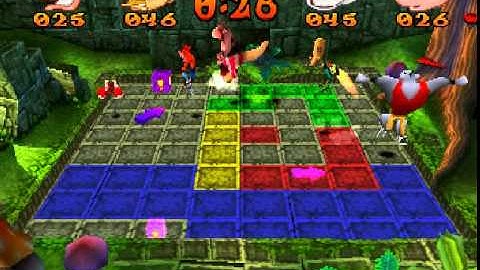 Crash Bash - Pogo Painter (Gem Challenge)