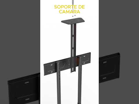 Vídeo walkaround de Carro TV LED de Pie con ruedas para pantallas de 37" a 70" porta camara y estante