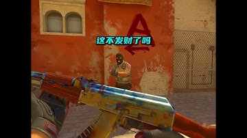 "掏出这把枪瞬间..市场已经崩一半了" #csgo #cs2overpass #遊戲
