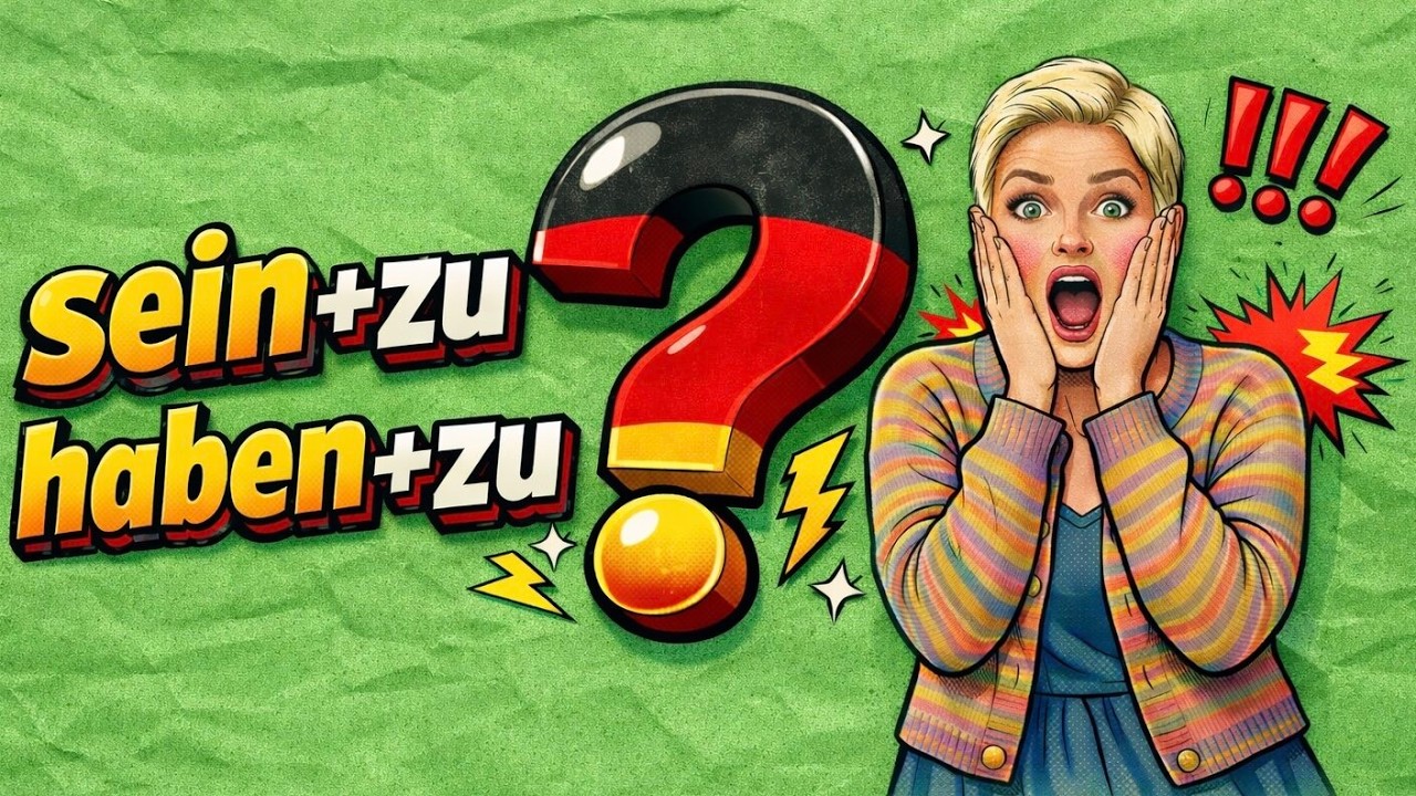 Не кажи MÜSSEN ❌🇩🇪 SEIN ZU і HABEN ZU: німці використовують це щодня! Німецька з нуля, урок №126