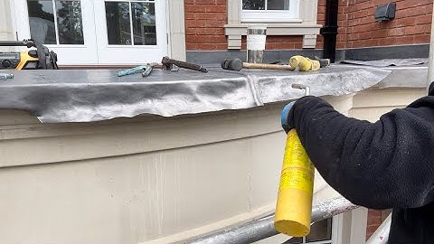 Code 5 gebogen loodkapinstallatie