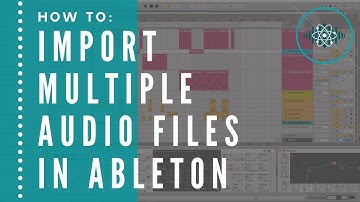 How To Import And Sync Multiple Audio Files In Ableton Live