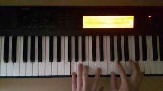 G7 - Piano Chords - How To Play