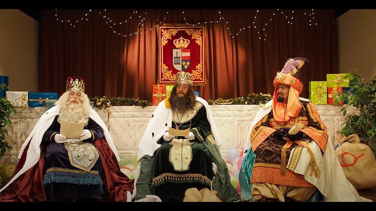 Mensaje de SS MM los Reyes Magos de Oriente a los niños de San Lorenzo de El Escorial.