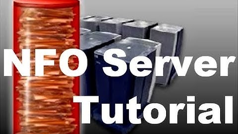 NFO Server Tutorial - Dateigrösse einfach Reduzieren auf File-Server