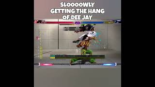 Slowly getting the hang of Dee Jay #streetfighter6 #deejay