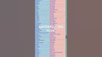 MATOKEO FORM FOUR Tazama Hapa Matokeo Ya Kidato Cha Nne NECTA 2024 2025 