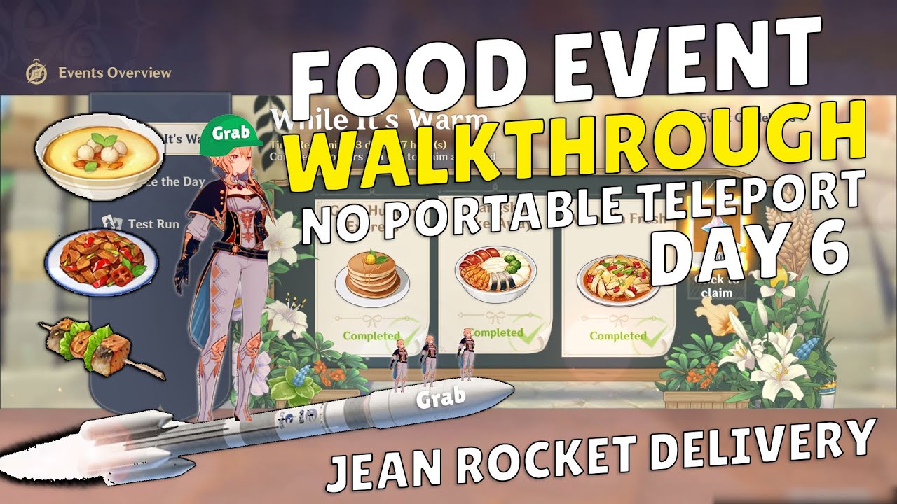 While its warm event DAY 6 - Super Fast Walk Through - No Portable Teleporter