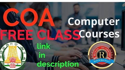 FREE COA CLASS | COMPUTER ON OFFICE AUTOMATION | RAVAN ACADEMY