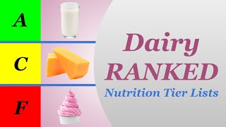 Nutrition Tier Lists: Dairy