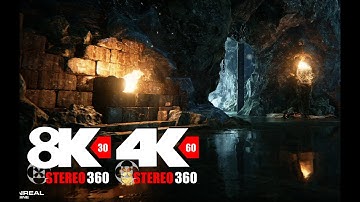 【VR】Particle Effects - 60fps 4k 8k Stereo 360 with Ambisonic audio