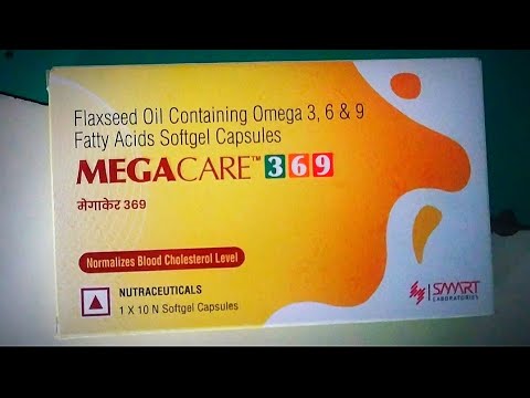 megacare 369 capsule uses in hindi Omega fatty acids: Omega 3 6 9 | Benefits | Side effects  hindi