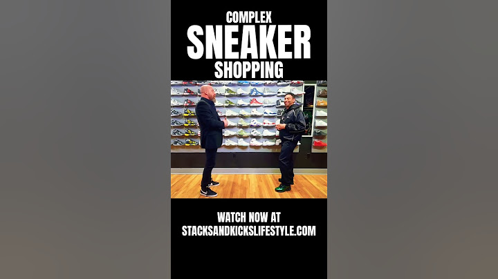 KICKS: #COMPLEXSNEAKERSHOPPING FT: #TRIPLEH