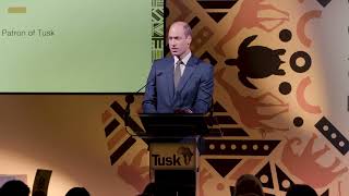 The Prince of Wales speaks at the 2023 Tusk Conservation Awards