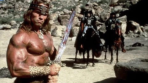 Conan the Barbarian (1982, Arnold Schwarzenegger, James Earl Jones, Franco Columbu) FULL CREDITS