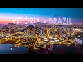 CIDADE DE VITÓRIA-ES | Vitória Espírito Santo Brasil - Pontos turísticos | Aerial View