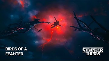 BIRDS OF A FEATHER x STRANGER THINGS \\ Billie Eilish \\ Synthwave remix \\Stranger Things 5 Teaser