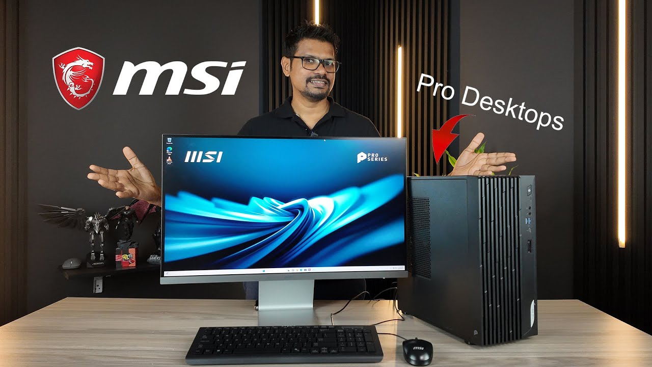 MSI Pro DP 180 Desktop Series for Commercial Use in Sri Lanka - YouTube