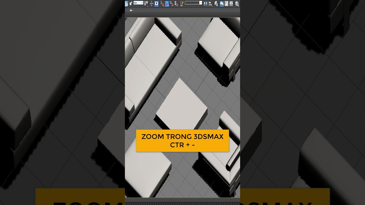 3Dsmax Phím Tắt Zoom, Phóng To, Thu Nhỏ, Học 3D Cơ Bản, Học 3D Nâng Cao  #3Dcanban - Youtube