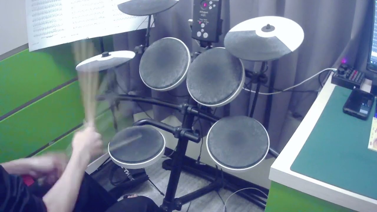 我要全心讚美 - 讚美之泉 (Drum Cover by Joseph Li)