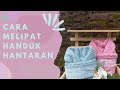 CARA MELIPAT HANDUK HANTARAN KIMONO STYLE