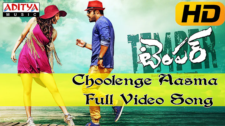 Choolenge Aasma Full HD Video Song - Temper Video ...