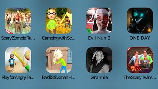 Scary Zombie,Camping With Scary Teacher,Evil Nun 2,One Day,Play For Angry Teacher screenshot 5