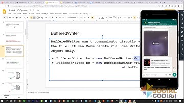 Online Android Lecture, Clearing Concept Of File, Storage, SharedPreferences, SQLite database etc...