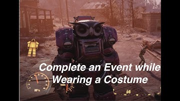 Fallout 76: TIP - Wear Fasnacht Mask with PA - Complete Event while Wearing a Costume
