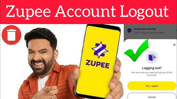 Zupee account logout kaise kare || how to logout account on zupee app || logout zupee account