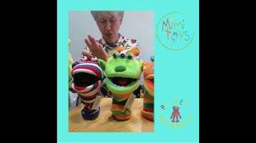 Ringo Jack Narg Mango Sock Puppets