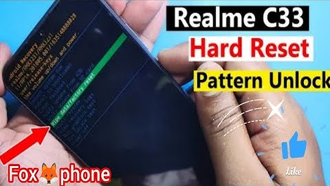 Realme C33 Hard Reset & Remove Pattern.Pin Lock | Forget Password Realme C33 Without Pc