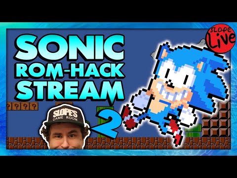 Sonic ROM-HACK stream 2 - SGR LIVE - Sonic ROM-HACK stream 2 - SGR LIVE