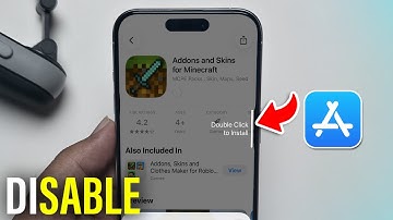 How to Disable Double Click to Install on iPhone App Store