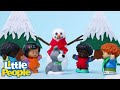 Little People Toys! | Let's Build a Snowman!