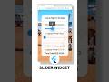 Slider widget - Flutter quick tutorial.